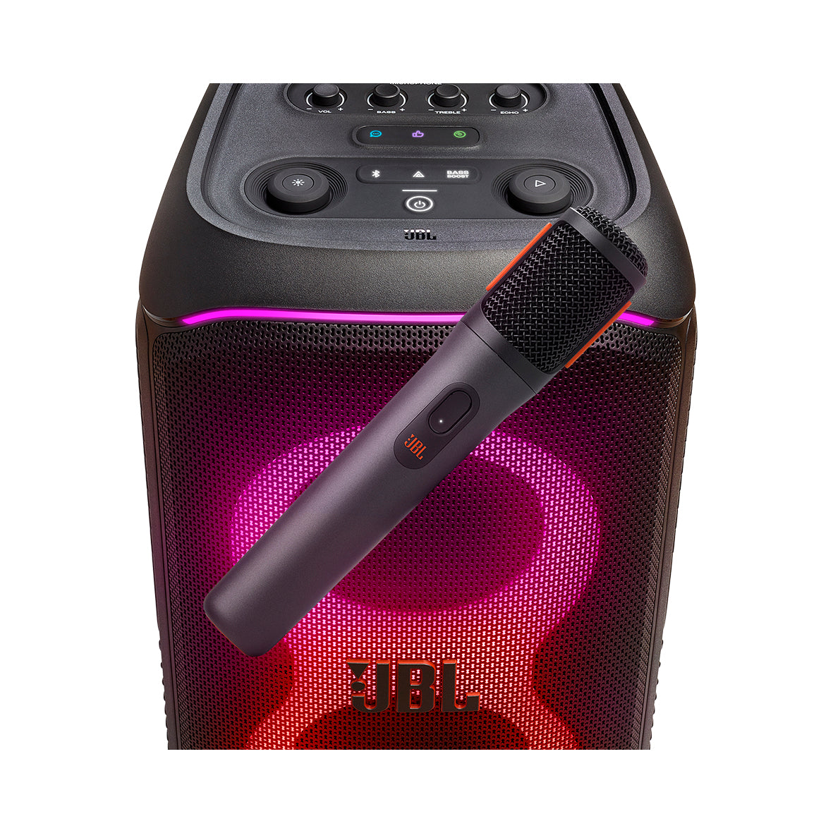 JBL - PartyBox Wireless Microphone Set - Black