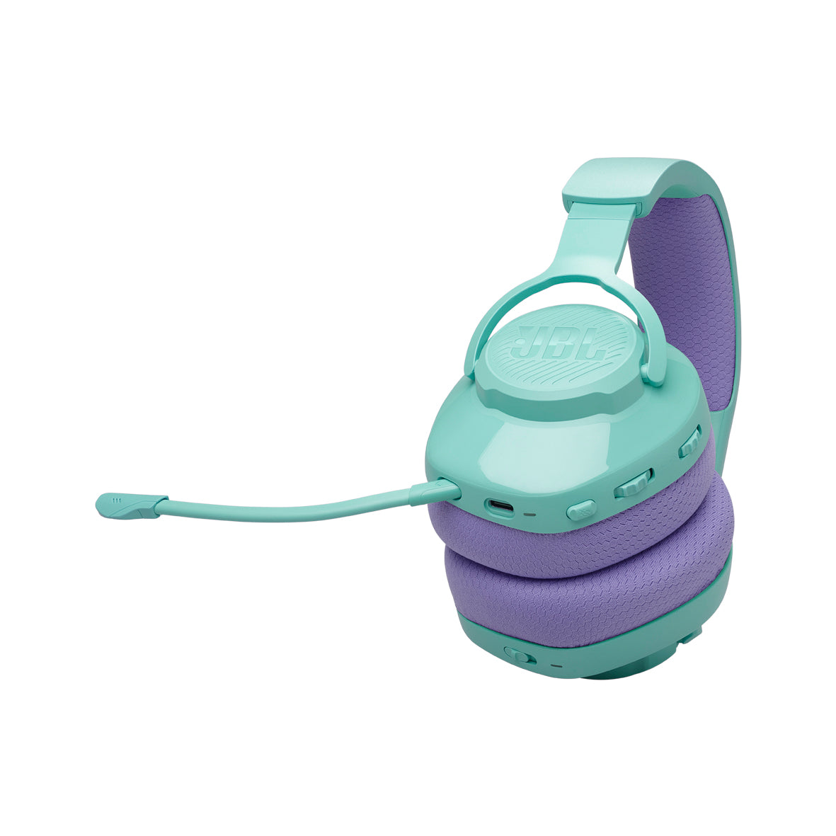 JBL - Quantum 360 Wireless Headset - Cyan