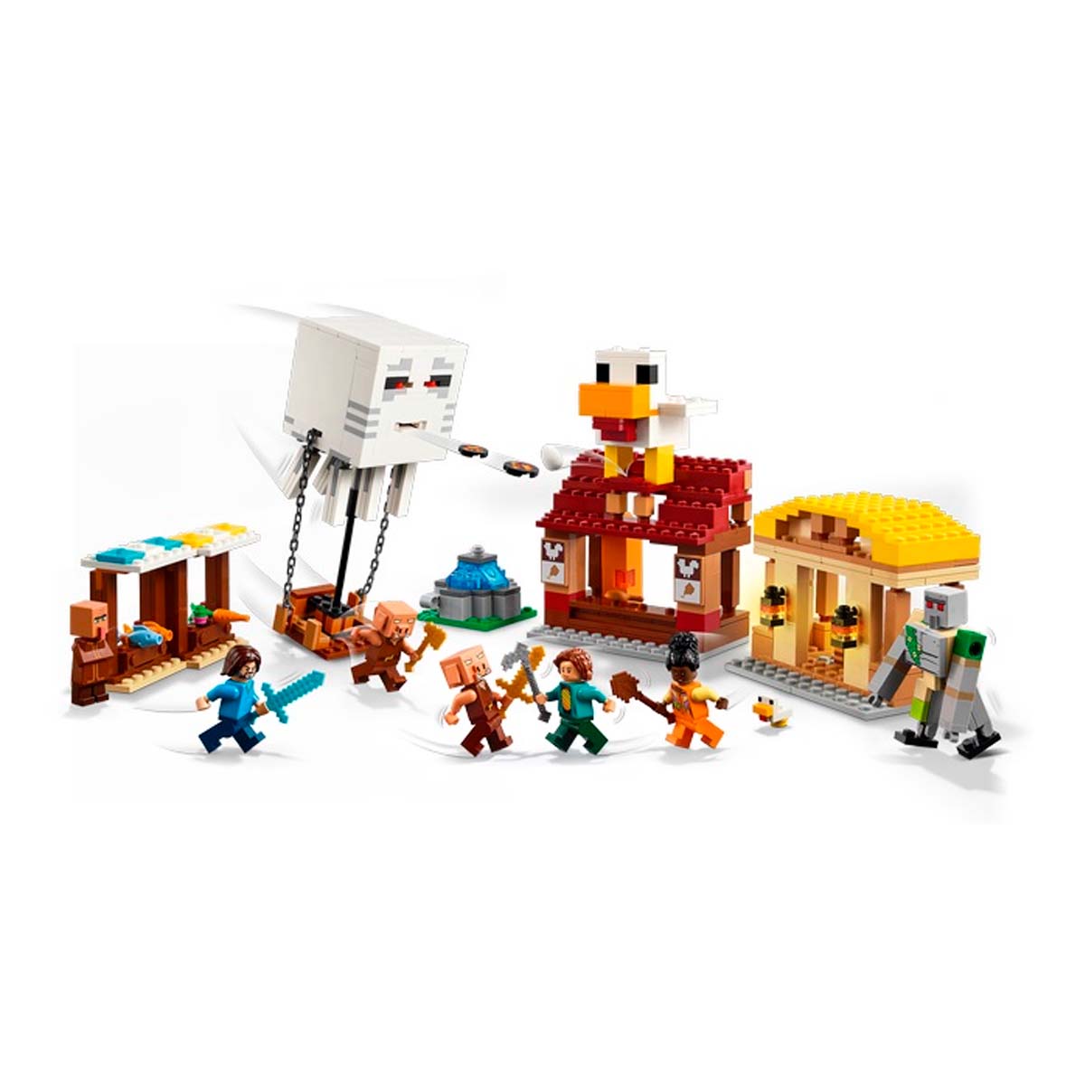 LEGO Minecraft - The Ghast Ballon Village Attack (21273)