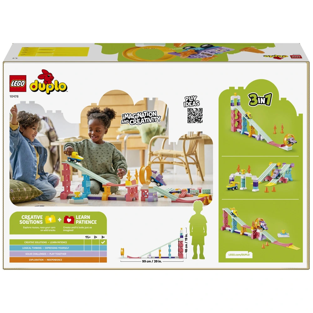 LEGO Duplo - 3 In 1 Creative Ramps With Vehicle (10478)