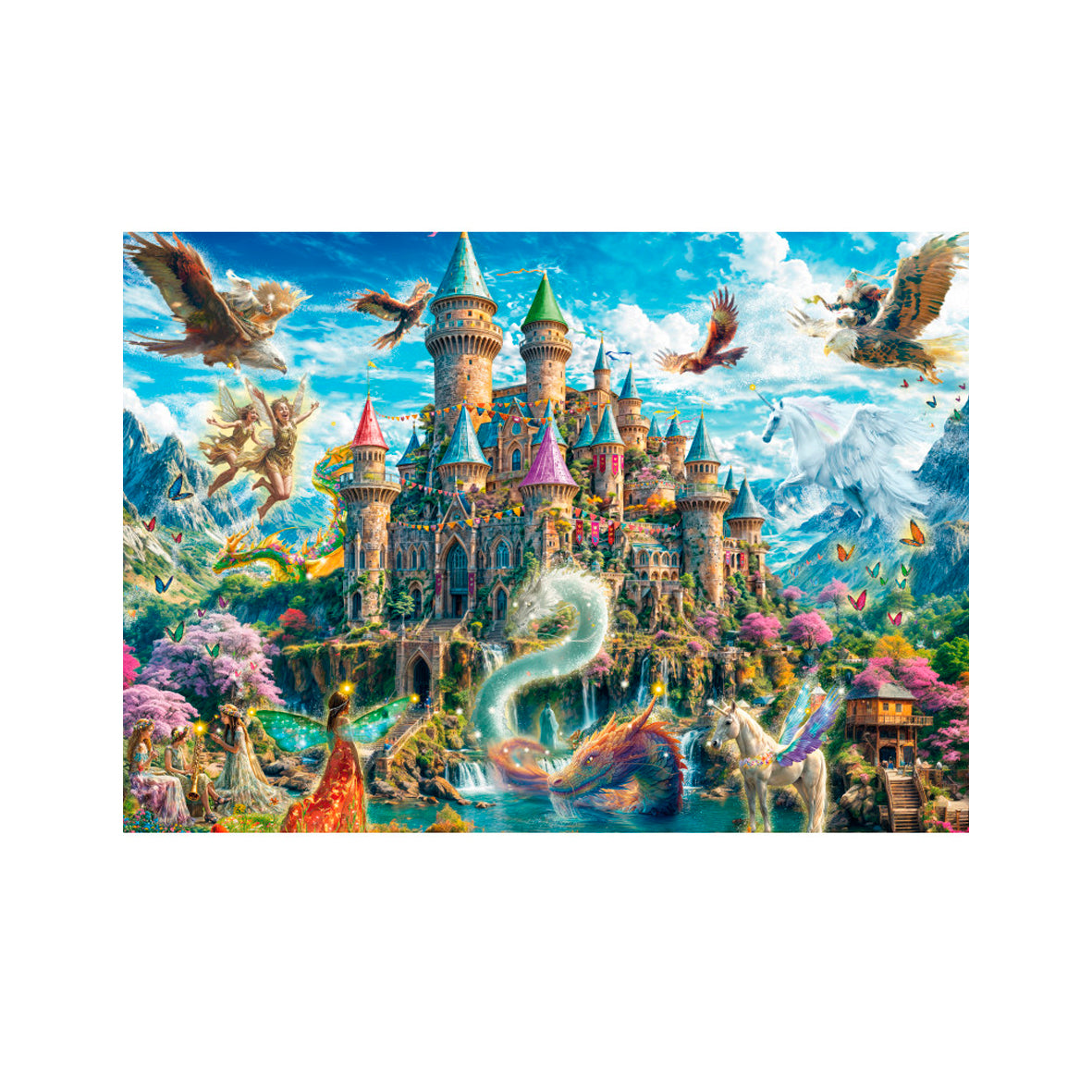 Schmidt - Wizarding World Harry Potter Hogwarts Castle - 1000 Pieces Puzzle