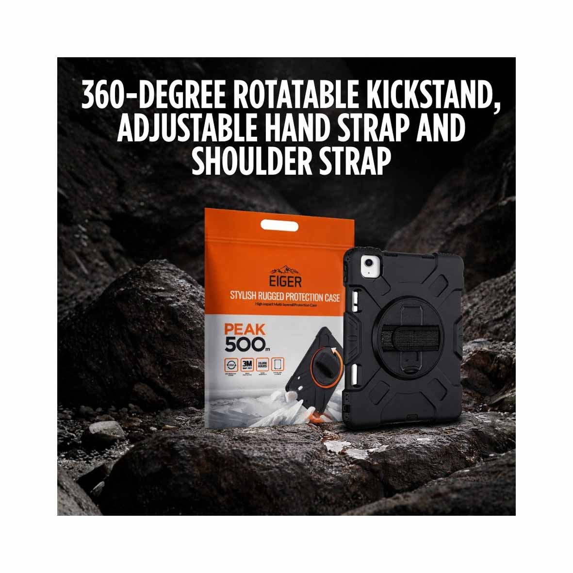 Eiger - Samsung Tab A11 Peak 500m Case - Black