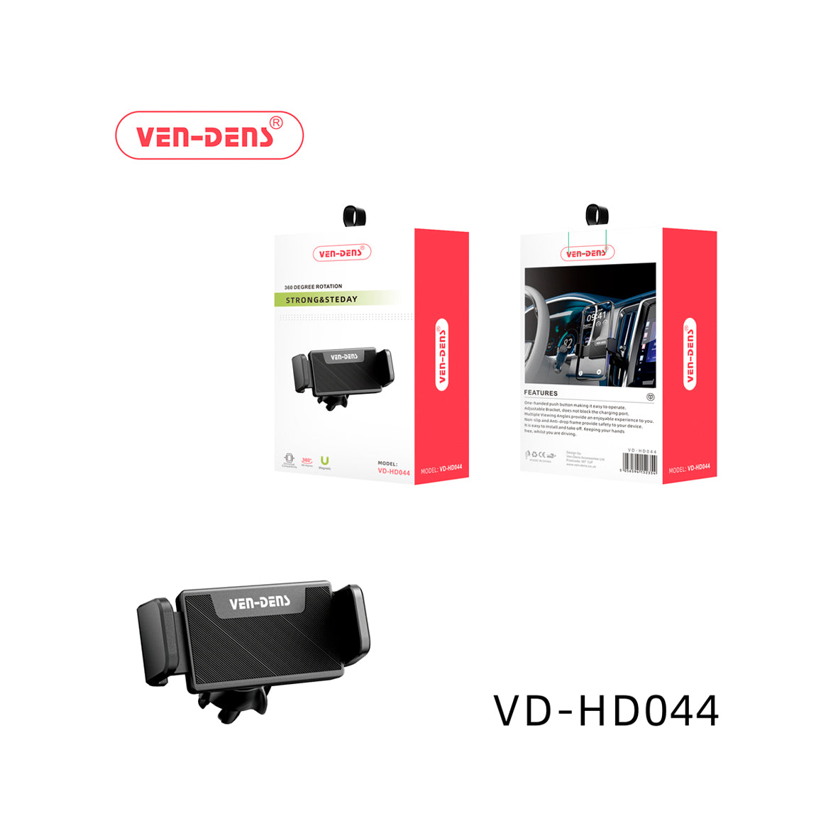 Ven-dens - 360 Degree Car Holder VD-HD044