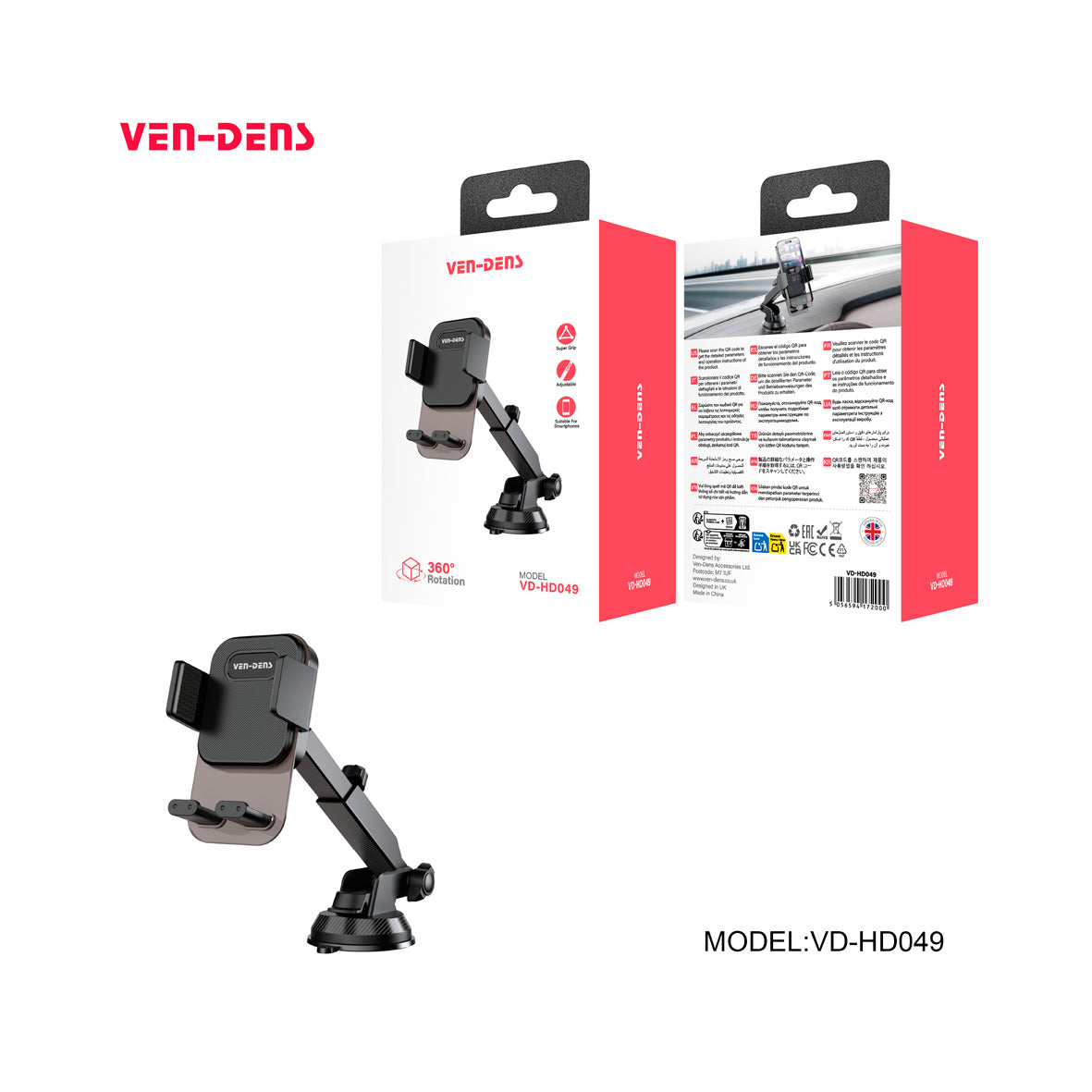 Ven-dens - 360 Rotation Car Holder