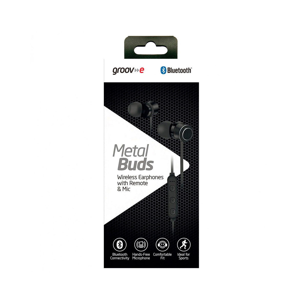 Groov-e Bluetooth Earphones - Black