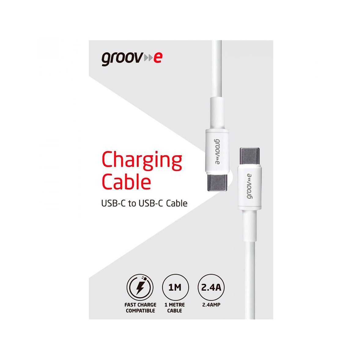 Groov-e - Micro-USB to USB-A Charging Cable 1M