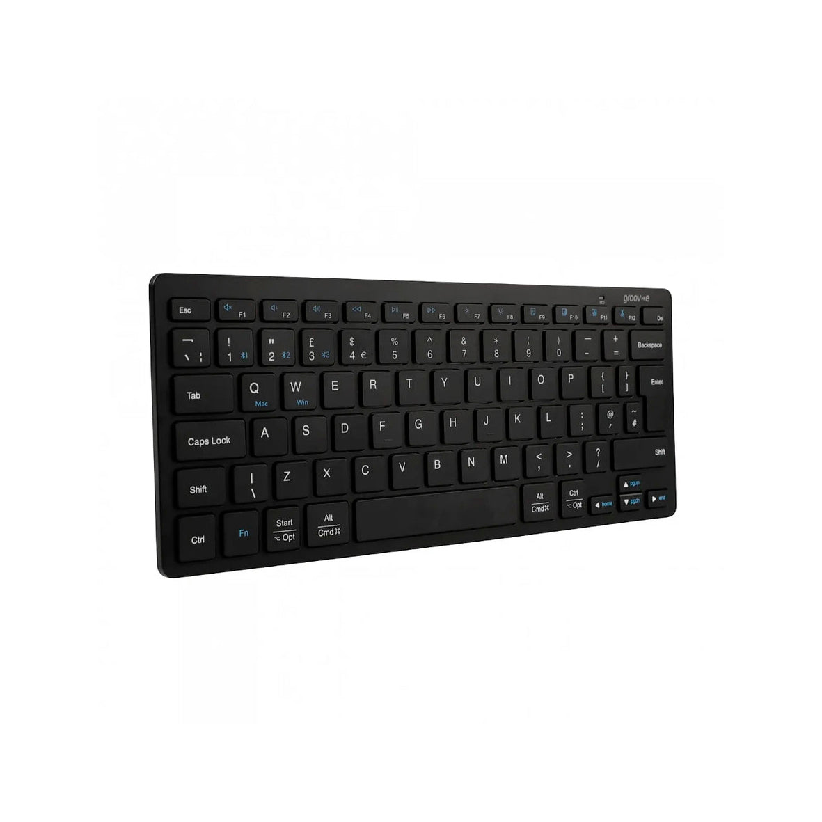Groov-e - Multi-Device Bluetooth Wireless Keyboard - Black