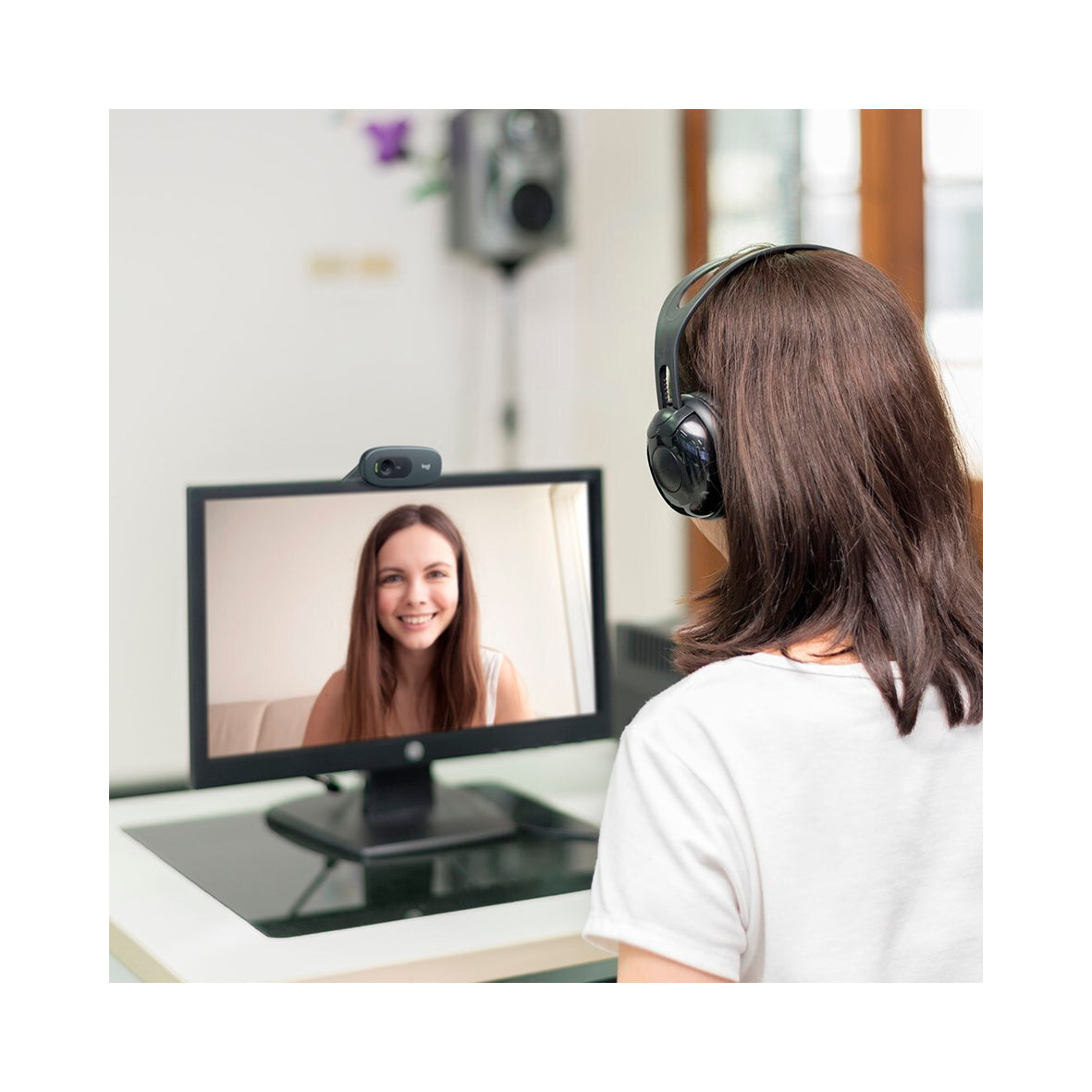 Logitech - HD Webcam C270 - Black