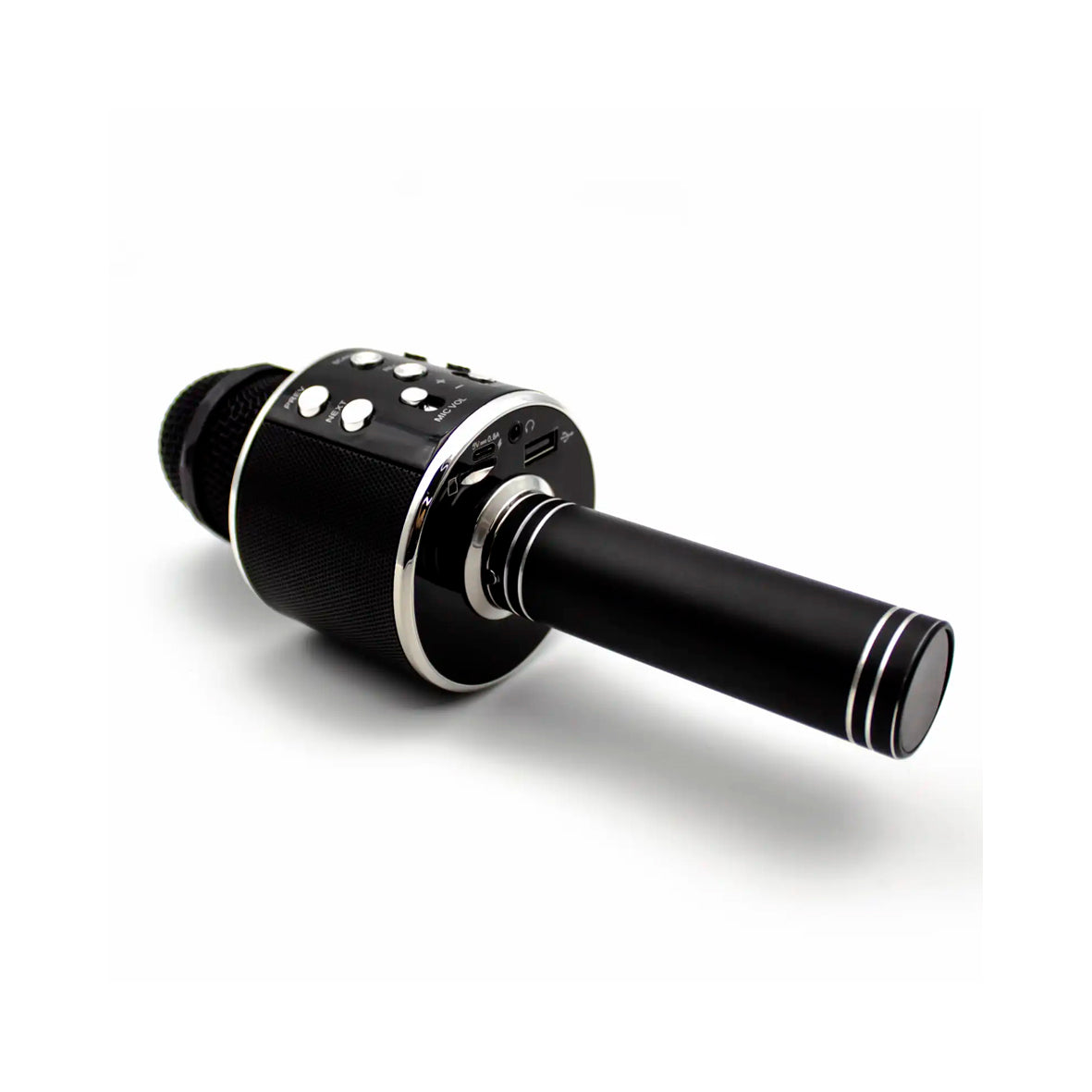 Denver - KMS-20B MK2 Bluetooth Karaoke Microphone Speaker - Black