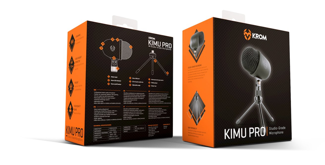 Krom - Microphone Gaming Kimu Pro