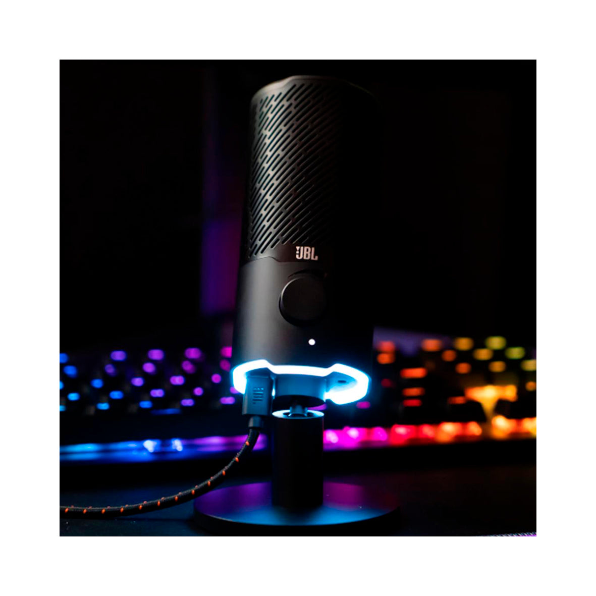 JBL - Quantum Stream USB Type-C Microphone - Black