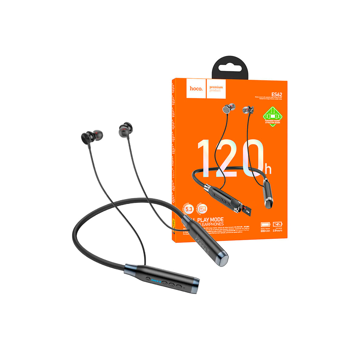 Hoco - ES62 Pretty Neck Hang BT Earphones With Mic