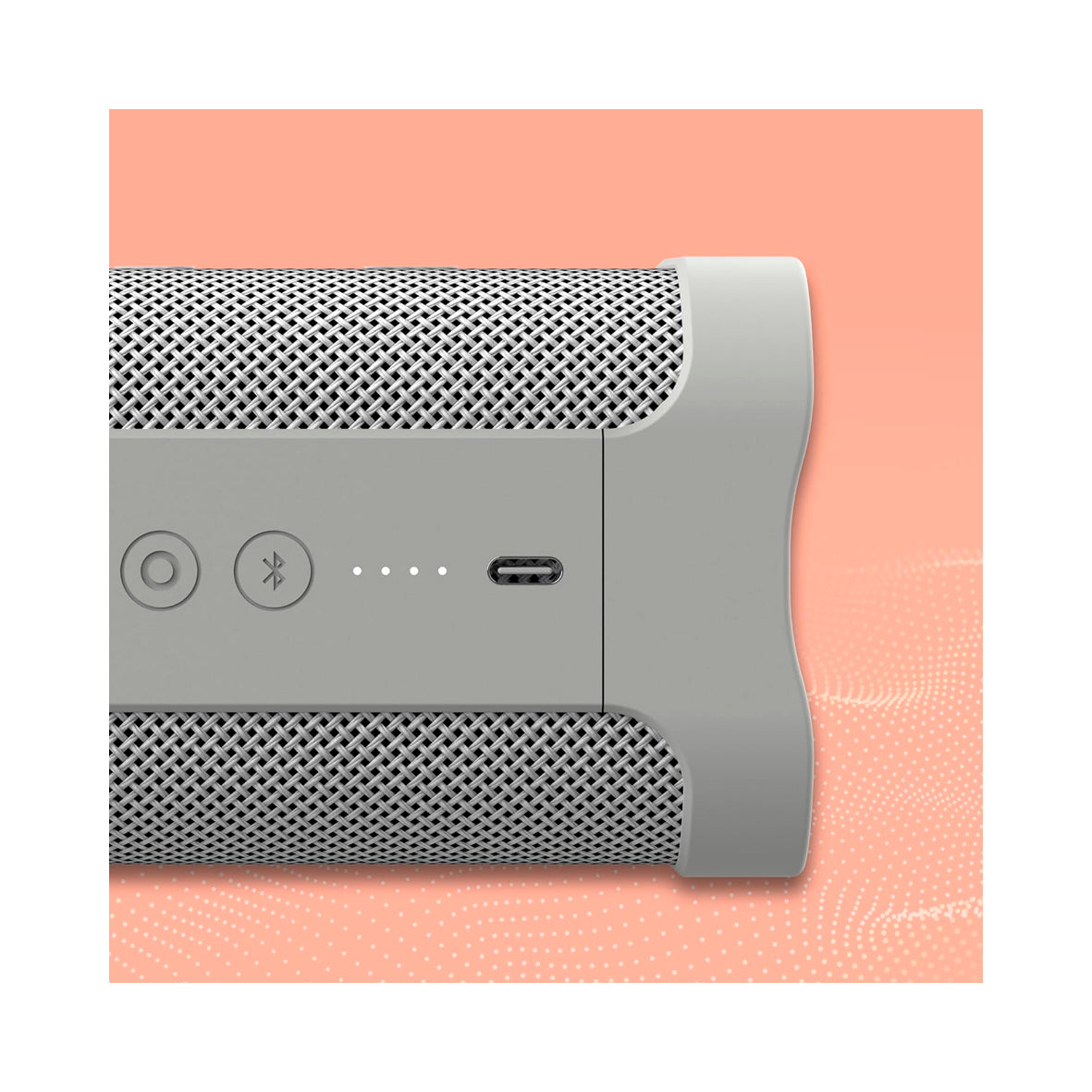 Skullcandy - Terrain - Wireless Bluetooth Speaker - Bone/Orange