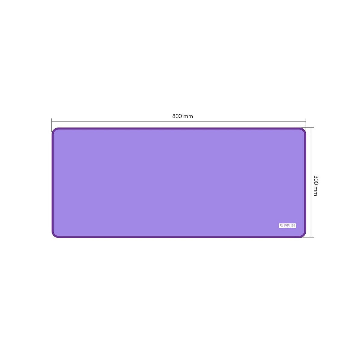 Subblim - Mouse Pad Harmony Pack XL + Wireless Mouse - Purple