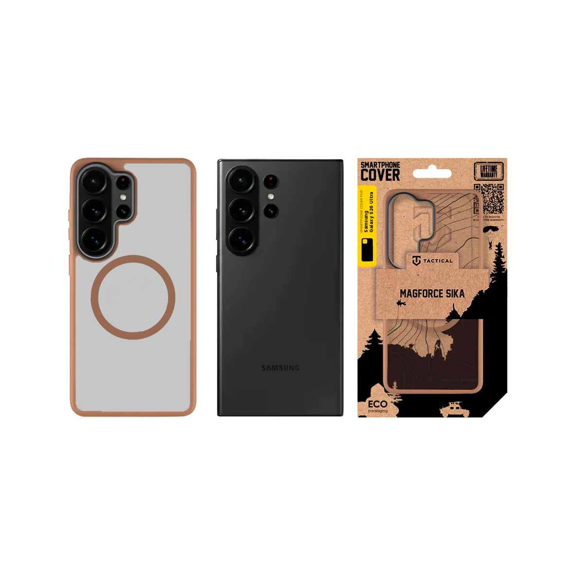 Tactical - Samsung S26 Ultra Magforce Hyperstealth Sika Cover - Brown