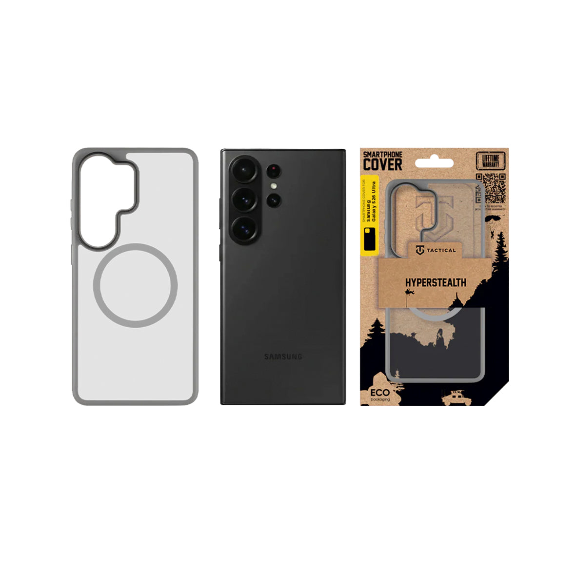 Tactical - Samsung S26 Ultra Magforce Hyperstealth Cover - Light Grey