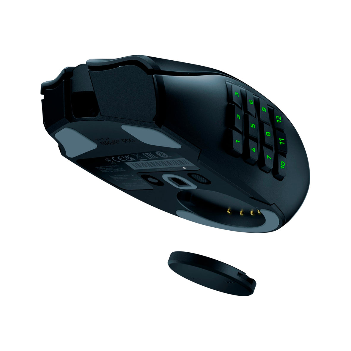 Razer - Naga V2 Pro Wireless Gaming Mouse - Black