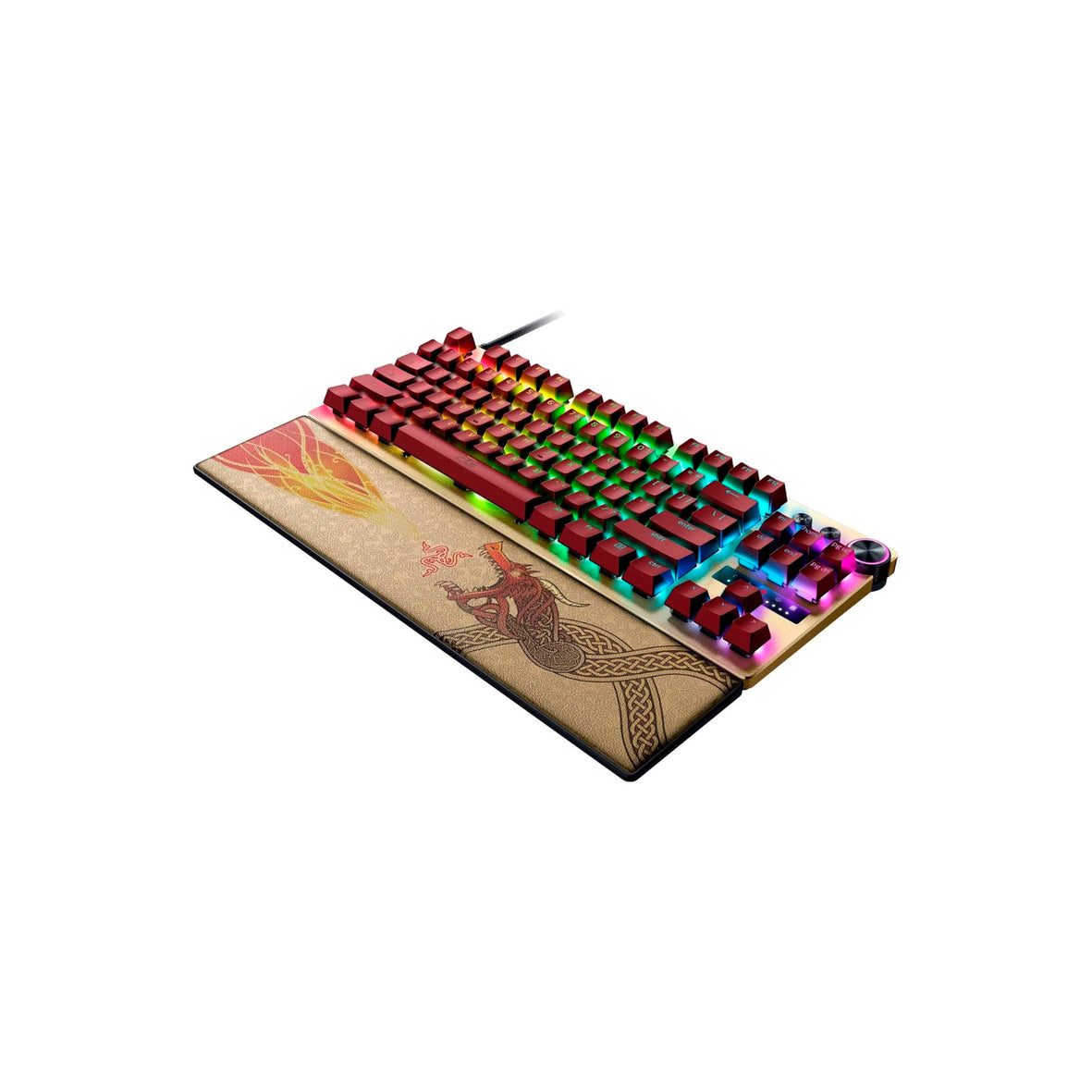Razer - Huntsman V3 Pro Tenkeyless Counter-Strike 2 Edition Gaming Keyboard - Multi