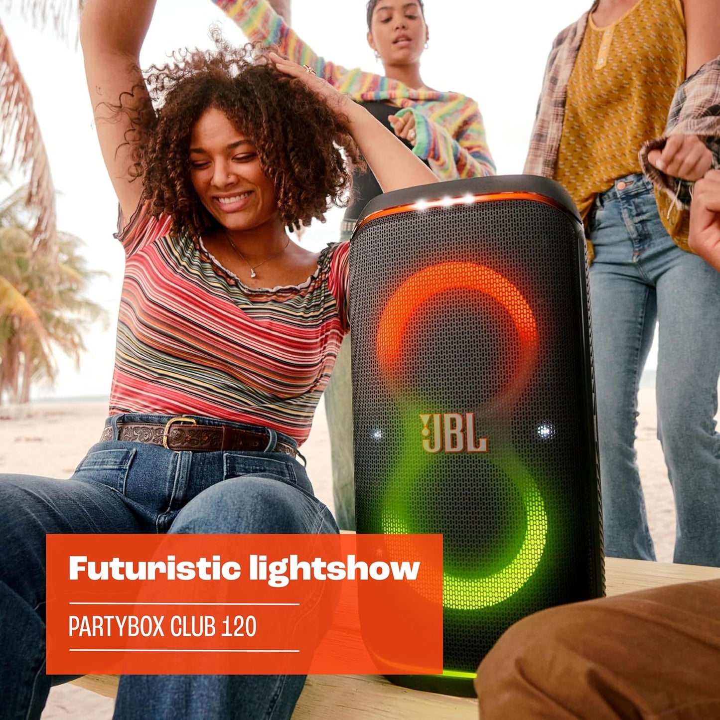 JBL - PartyBox Club 120 - Bluetooth Party Speaker