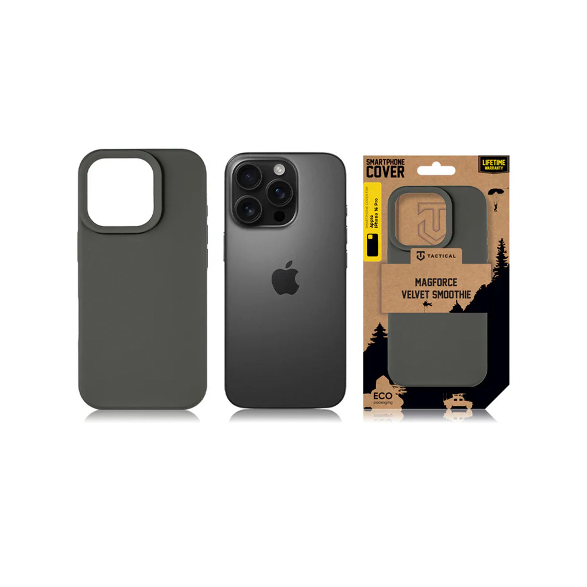 Tactical - iPhone 16 Pro MagForce Velvet Smoothie Cover - Bazooka