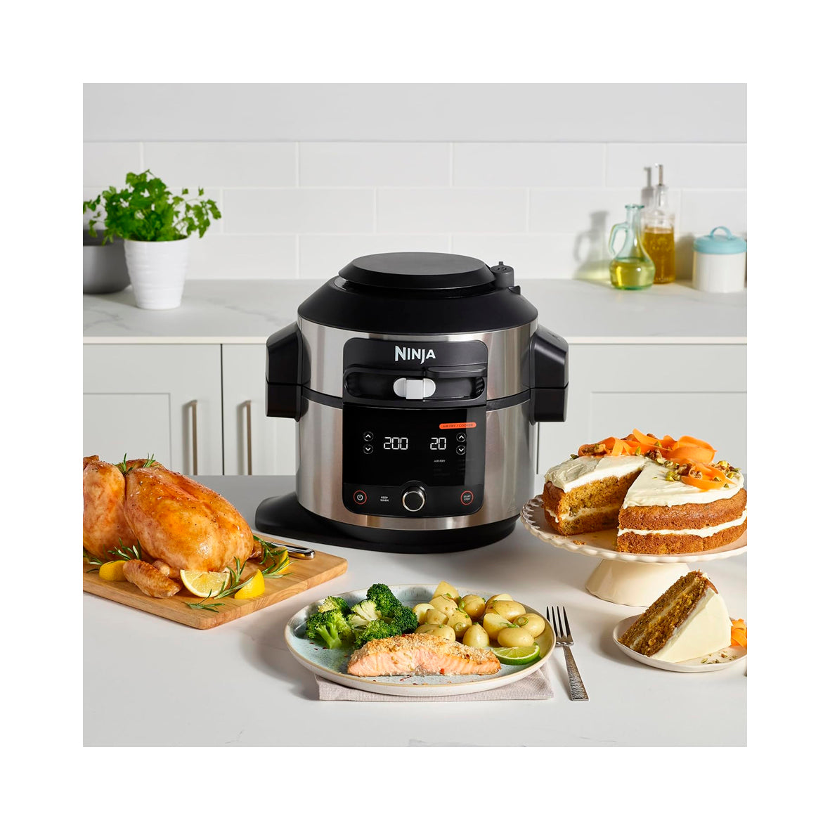 Ninja - Foodi 11 in 1 SmarLid Multi-Cooker 6L. (OL550EU)