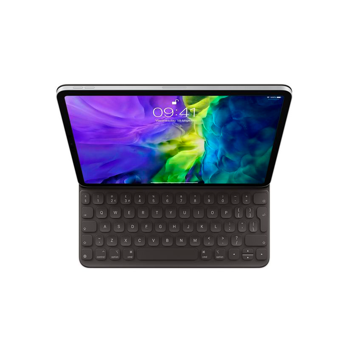 Apple - 12.9" iPad Pro Smart Keyboard Folio Case - Black
