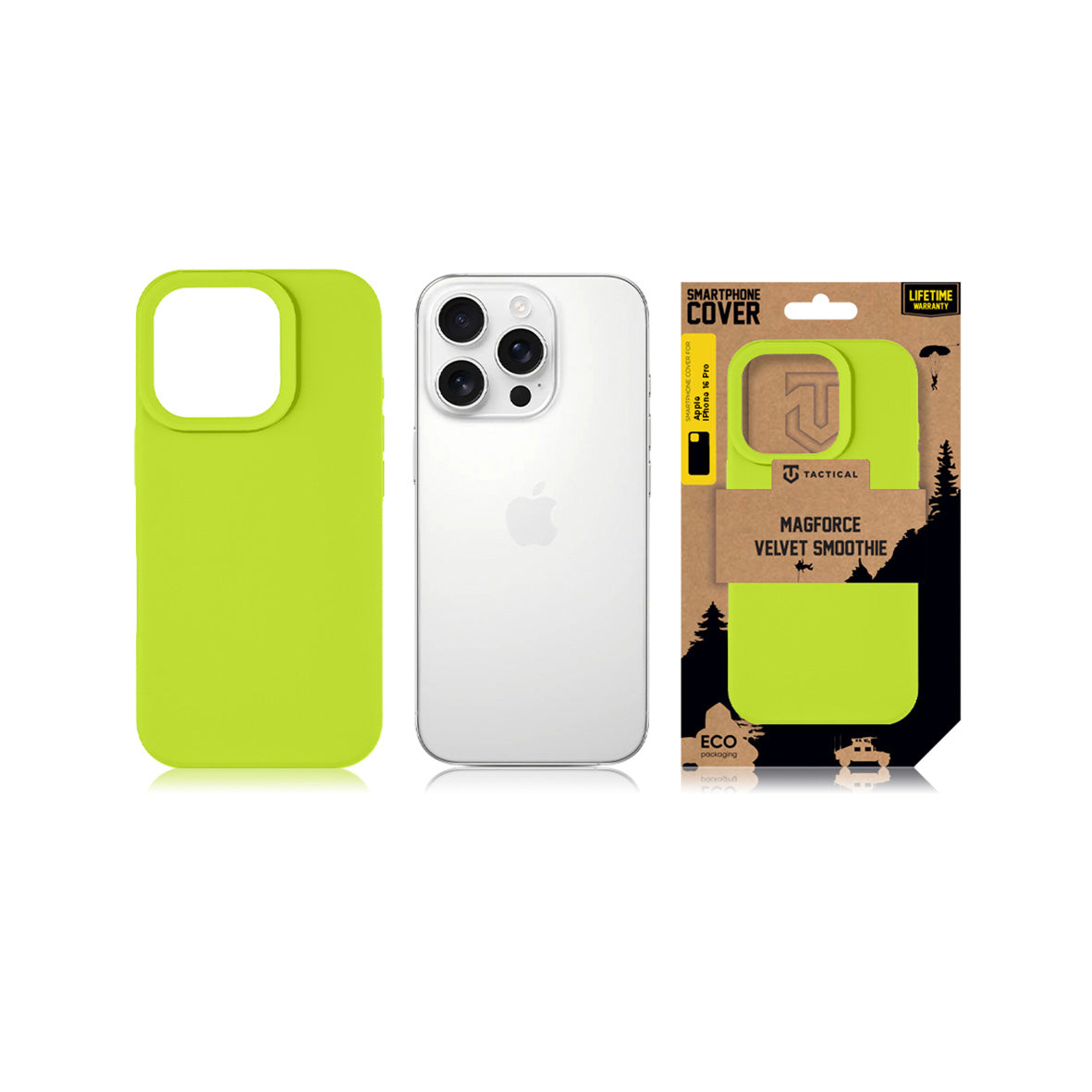 Tactical - iPhone 16 Pro MagForce Velvet Smoothie Cover - Avocado