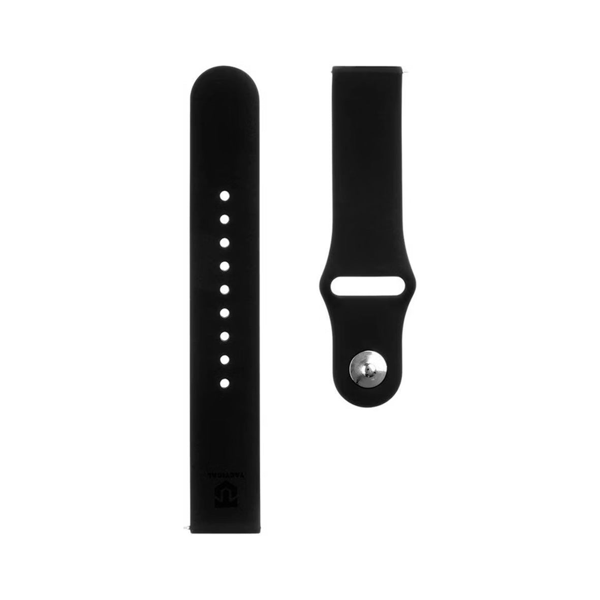 Tactical - Watch 20mm - Silicone Band - Black