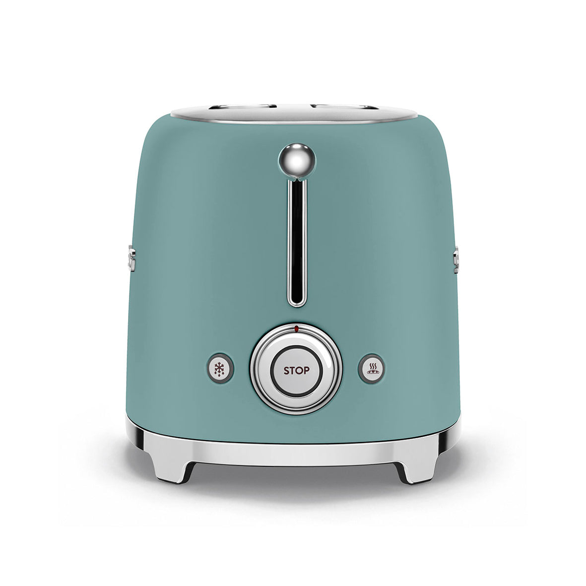 Smeg - Toaster 2 Slice, 2 Slot Matt Green (TSF01EGMEU)