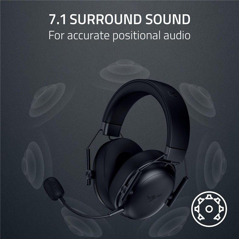 Razer - Blackshark V3 X Hyperspeed - Wireless Esports Headset - Black