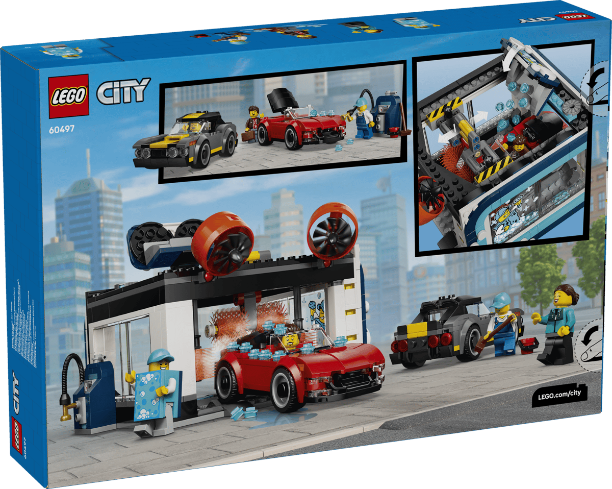 LEGO City - Drive-Though Car Wash (60497)