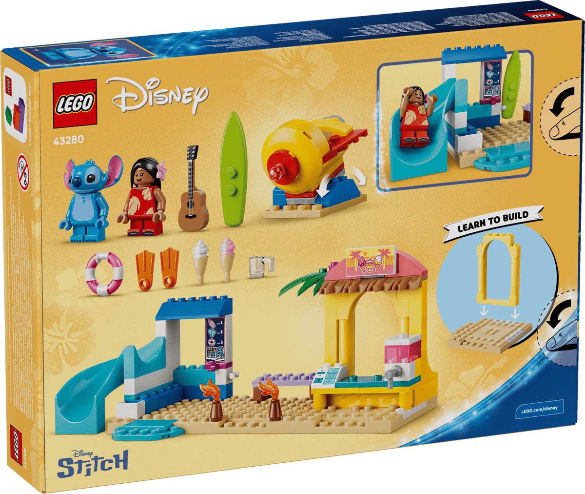 LEGO Disney - Beach Fun With Lilo And Stitch (43280)