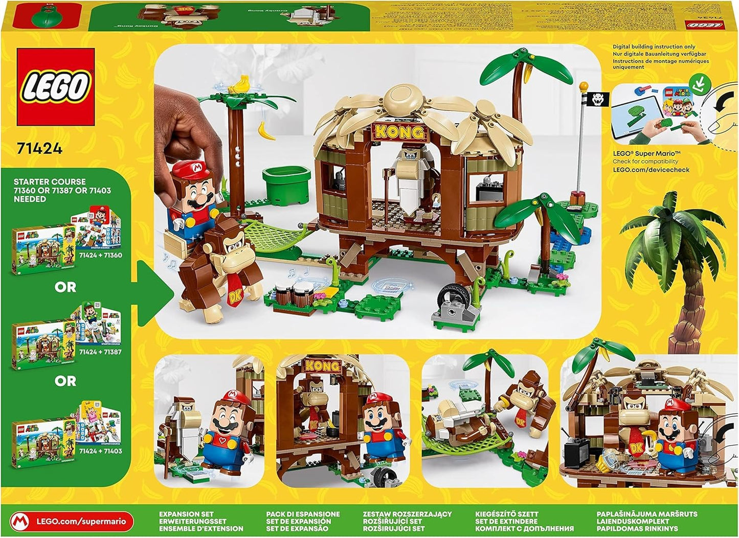 LEGO Super Mario - Donkey Kong's Tree House (71424)