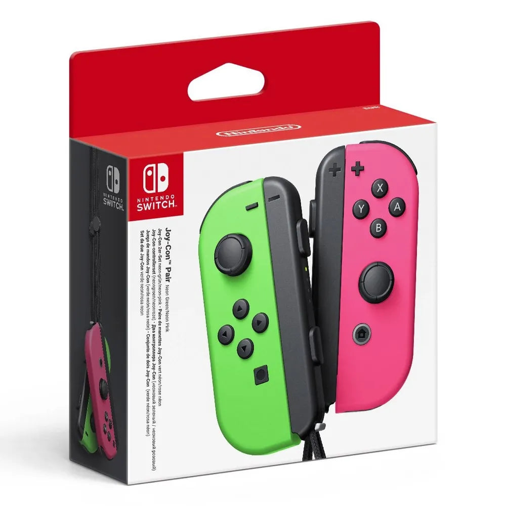 Nintendo Switch - Joy-Con Controller Pair - Green & Pink