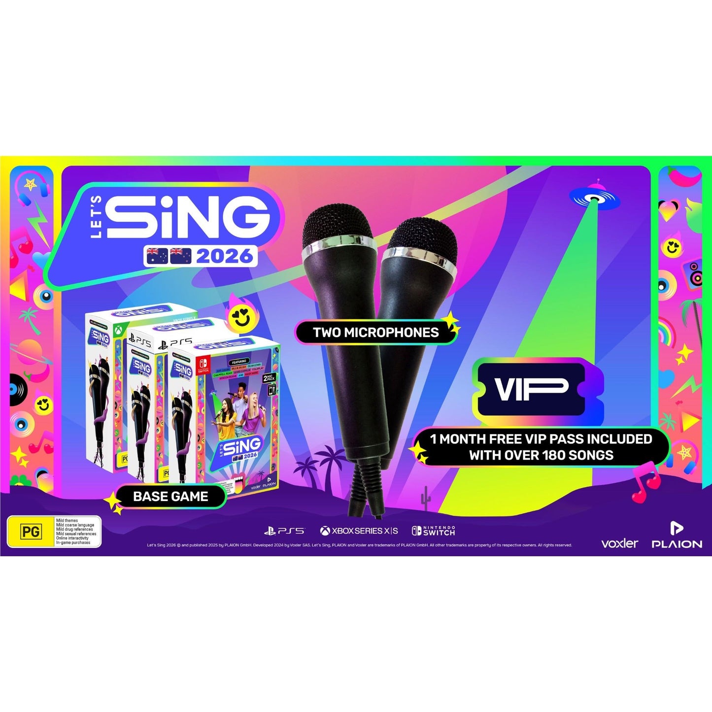 Let's Sing 2026 - 2 Mic Bundle