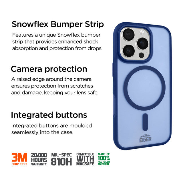 Eiger - iPhone 16 Pro Max Magsafe Blizard - Navy