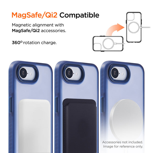 Eiger - iPhone 16e Blizzard Magsafe Case GRS - Navy