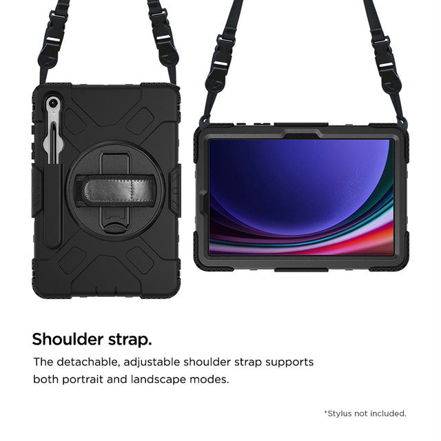 Eiger - Samsung Tab S9/S9FE Peak 500m Case - Black