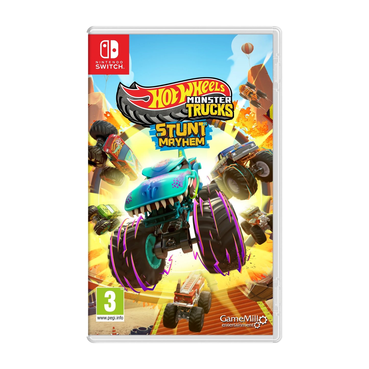 Hot Wheels Monster Trucks: Stunt Mayhem - Nintendo Switch