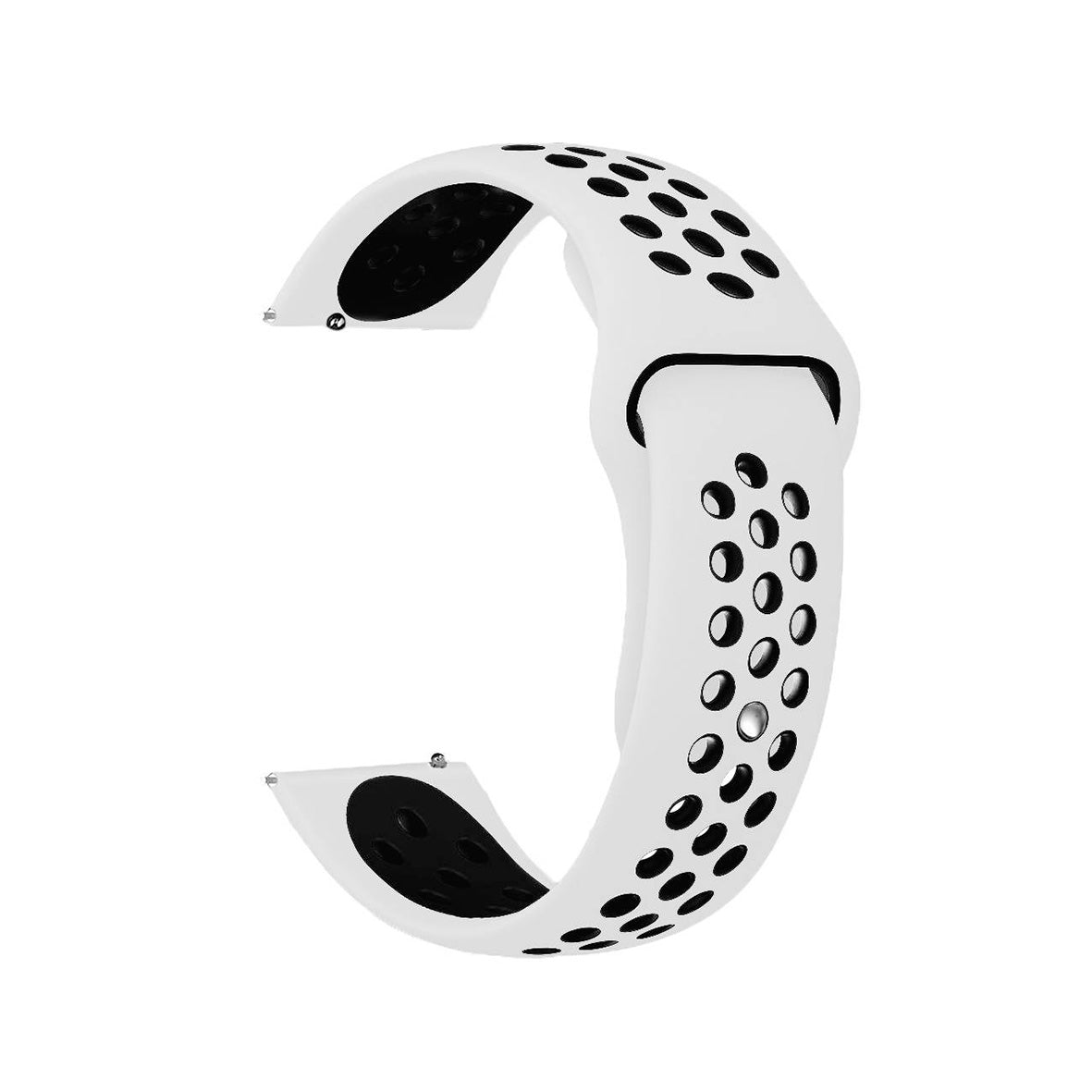 Tactical - Watch 20mm White/Black