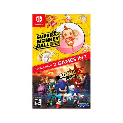 Nintendo Switch - Sonic Forces + Super Monkey Ball - Banana Blitz HD Double Pack