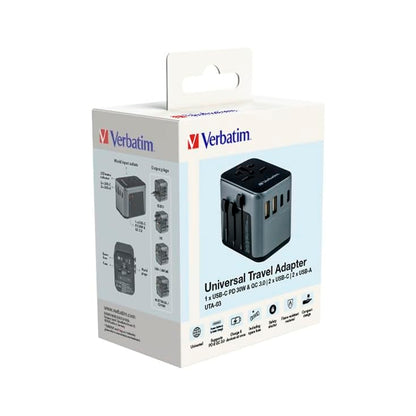 Verbatim - UTA-03 Universal Travel Adapter