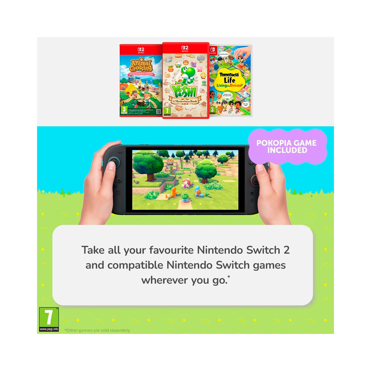 Nintendo Switch 2 - Console + Pokemon Pokopia
