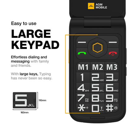 AGM M8 Flip