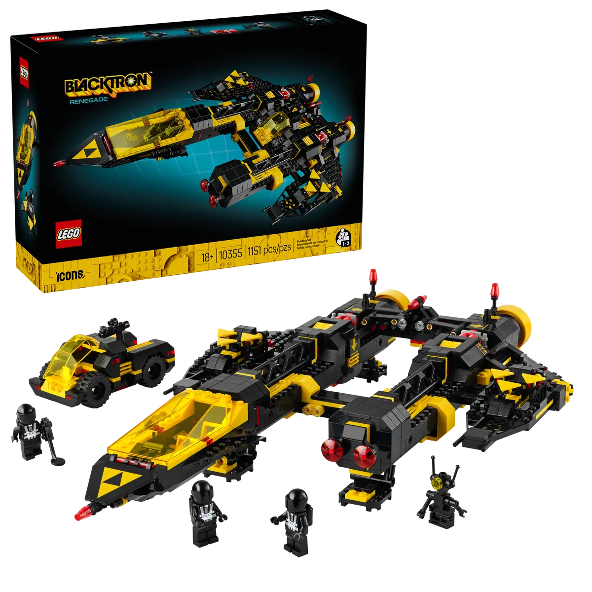 LEGO Icons - Blacktron Renegade (10355)