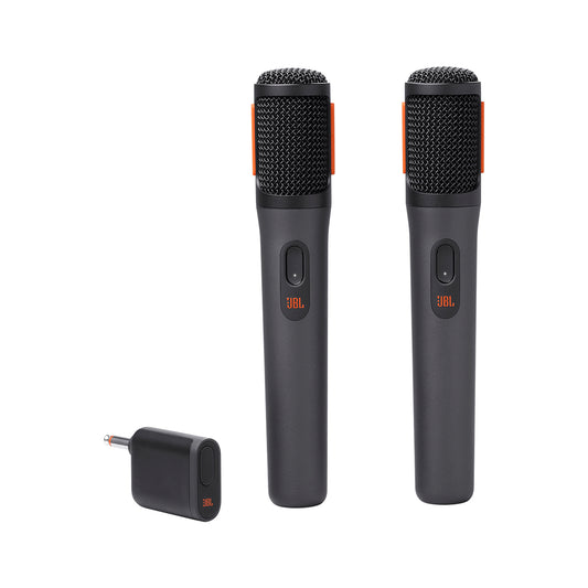 JBL - PartyBox Wireless Microphone Set - Black
