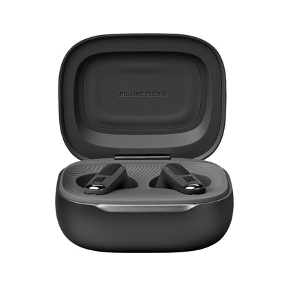 JBL - Live Flex 3 - Bluetooth Noise Cancelling Earphones - Silver