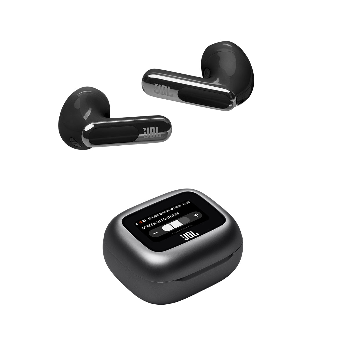 JBL - Live Flex 3 - Bluetooth Noise Cancelling Earphones - Silver