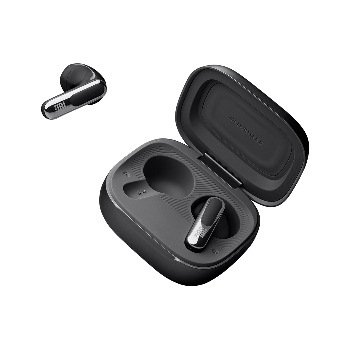 JBL - Live Flex 3 - Bluetooth Noise Cancelling Earphones - Silver