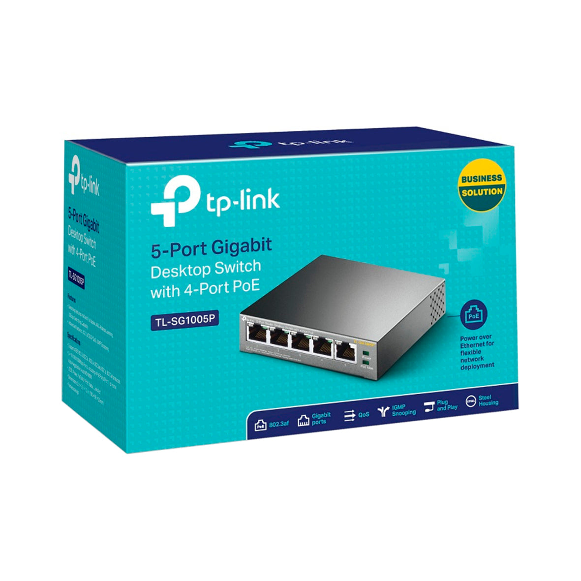 TP-Link 5-Port Gigabit Desktop PoE+ Switch